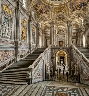 Exclusive private day trip tour to the Royal Palace of Caserta from the Amalfi Coast with Valentina Gambardella
